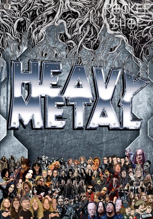Vlajka HEAVY METAL