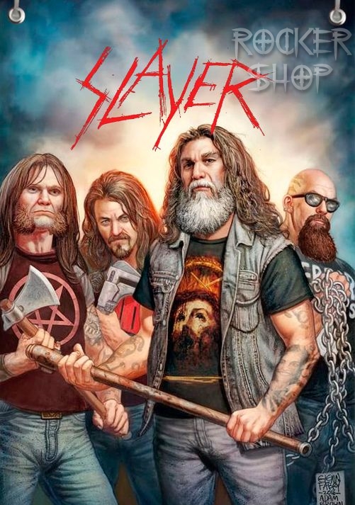 Vlajka SLAYER-Band