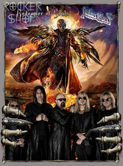 Nášivka JUDAS PRIEST chrbtová-Band/Hands