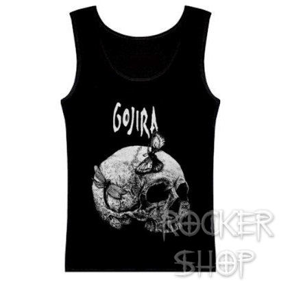 Tričko GOJIRA dámsky top-Skull