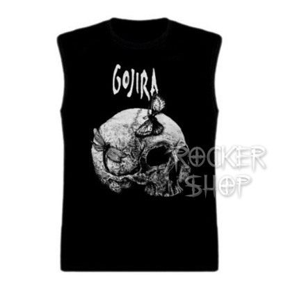 Tričko GOJIRA pánske-Skull/bez rukávov