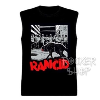 Tričko RANCID pánske-Wolf/bez rukávov