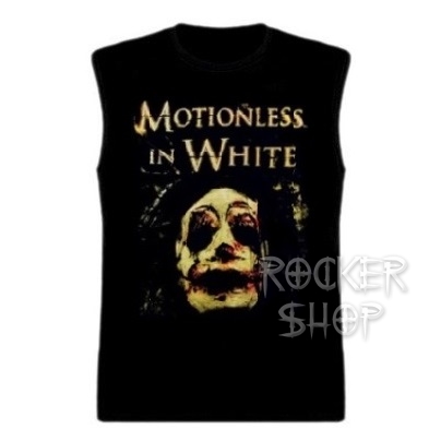 Tričko MOTIONLESS IN WHITE pánske-Mask/bez rukávov
