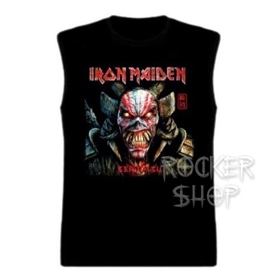 Tričko IRON MAIDEN pánske-Senjutsu/bez rukávov