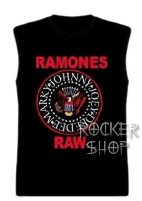 Tričko RAMONES pánske-Raw/bez rukávov