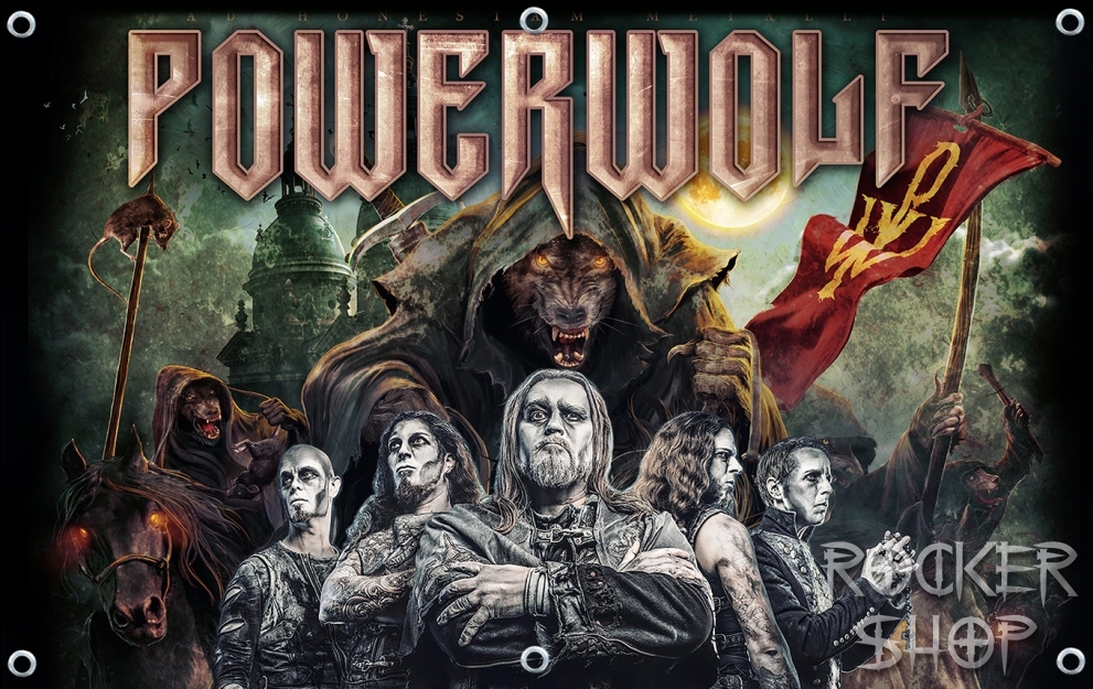 Vlajka POWERWOLF-Band