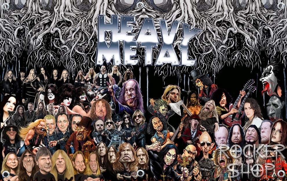 Vlajka HEAVY METAL