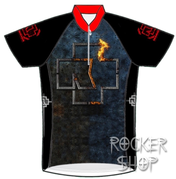 Dres RAMMSTEIN cyklistický dámsky-Cross Logo