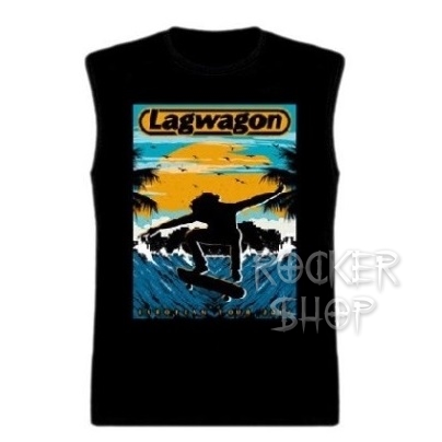 Tričko LAGWAGON pánske-European Tour 2019/bez rukávov