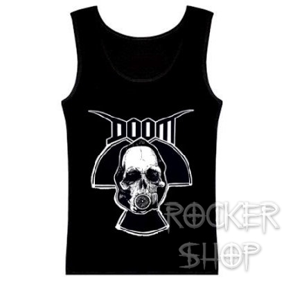Tričko DOOM dámsky top-Skull