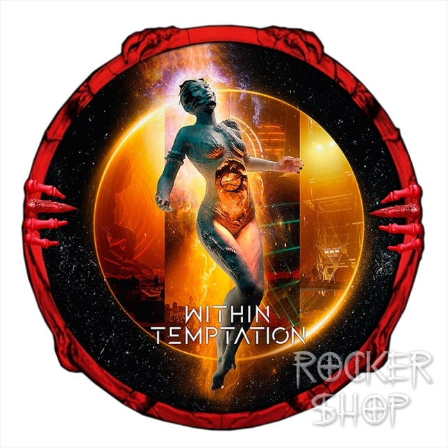 Nálepka WITHIN TEMPTATION-Forsaken