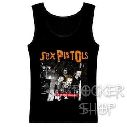 Tričko SEX PISTOLS dámsky top-Original Recordings