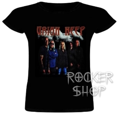 Tričko URIAH HEEP dámske-Band