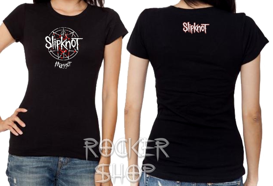 Tričko SLIPKNOT dámske-Maggot