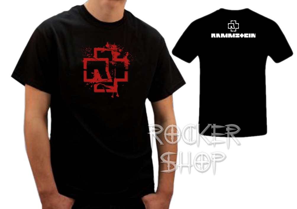 Tričko RAMMSTEIN pánske-Red Cross