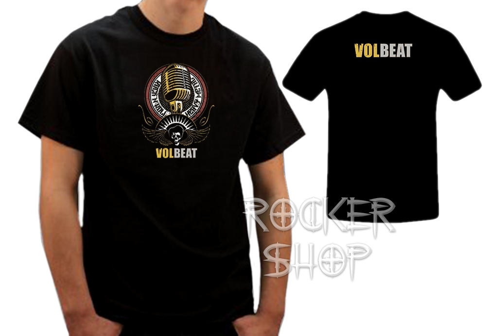 Tričko VOLBEAT pánske-Microphone