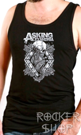 Tielko ASKING ALEXANDRIA pánske-Skull