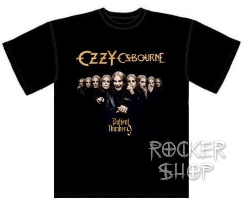 Tričko OZZY OSBOURNE pánske-Patient Number 9