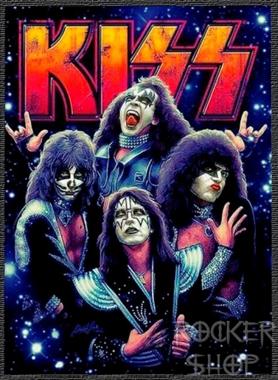 Nášivka KISS foto-Band
