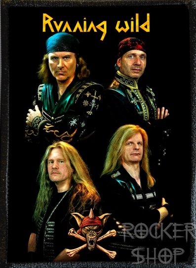Nášivka RUNNING WILD foto-Band