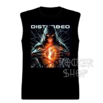 Tričko DISTURBED pánske-Divisive/bez rukávov