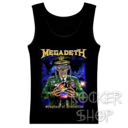 Tričko MEGADETH dámsky top-Symphony Of Destruction