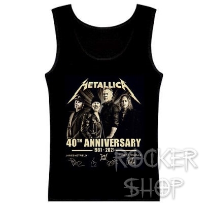 Tričko METALLICA dámsky top-40th Anniversary Band