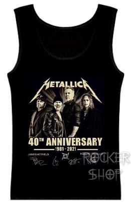 Tričko METALLICA dámsky top-40th Anniversary Band