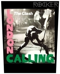 Nášivka CLASH chrbtová-London Calling