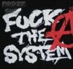 Nášivka FUCK THE SYSTEM foto