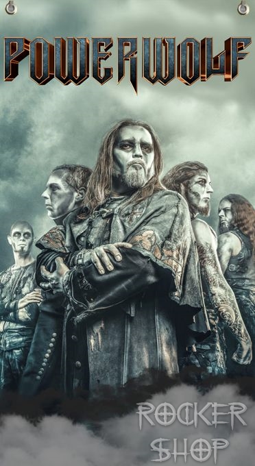 Vlajka POWERWOLF-Band