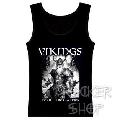 Tričko VIKINGS dámsky top-Born To Be Warrior