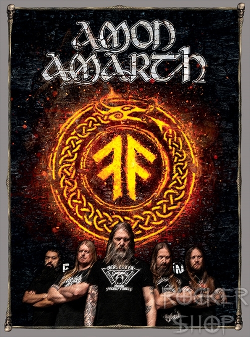 Nášivka AMON AMARTH chrbtová-Band