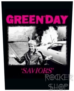 Nášivka GREEN DAY chrbtová-Saviors