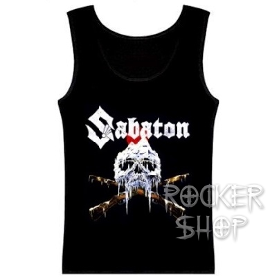 Tričko SABATON dámsky top-Skull