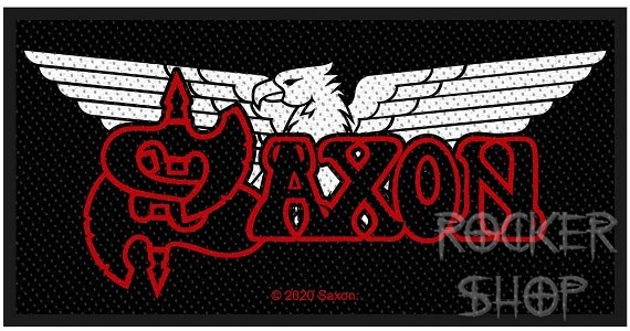 Nášivka SAXON vyšívaná-Logo Eagle