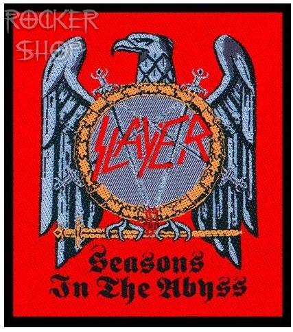 Nášivka SLAYER vyšívaná-Seasons In The Abyss Eagle