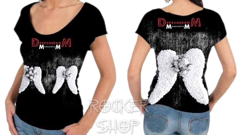 Tričko DEPECHE MODE dámske-Memento Mori