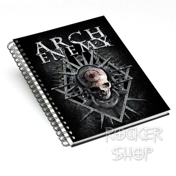 Poznámkový blok ARCH ENEMY A5-Skull