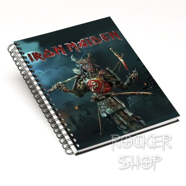 Poznámkový blok IRON MAIDEN A4-Senjutsu