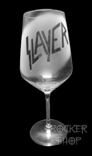 Pohár na víno SLAYER-Logo