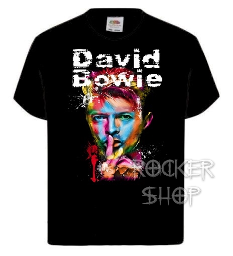 Tričko DAVID BOWIE detské-Colour Portrait
