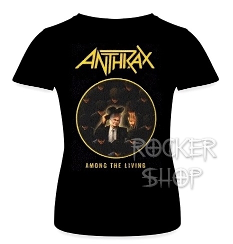 Tričko ANTHRAX dámske-Among The Living