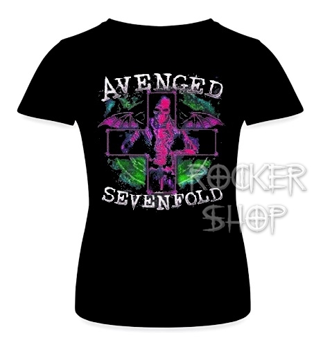Tričko AVENGED SEVENFOLD dámske-Stellar