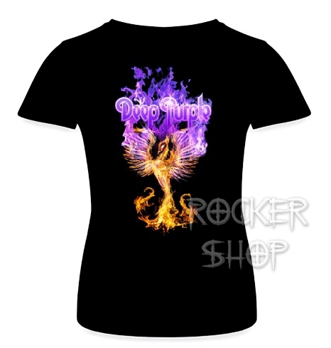 Tričko DEEP PURPLE dámske-Phoenix Rising