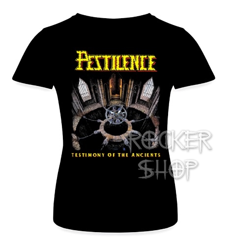 Tričko PESTILENCE dámske-Testimony Of The Ancients