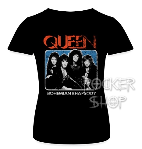 Tričko QUEEN dámske-Band