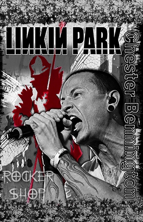 Vlajka LINKIN PARK-Chester