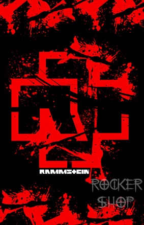 Vlajka RAMMSTEIN-Cross