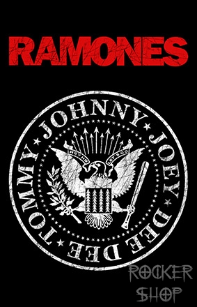 Vlajka RAMONES-Logo
